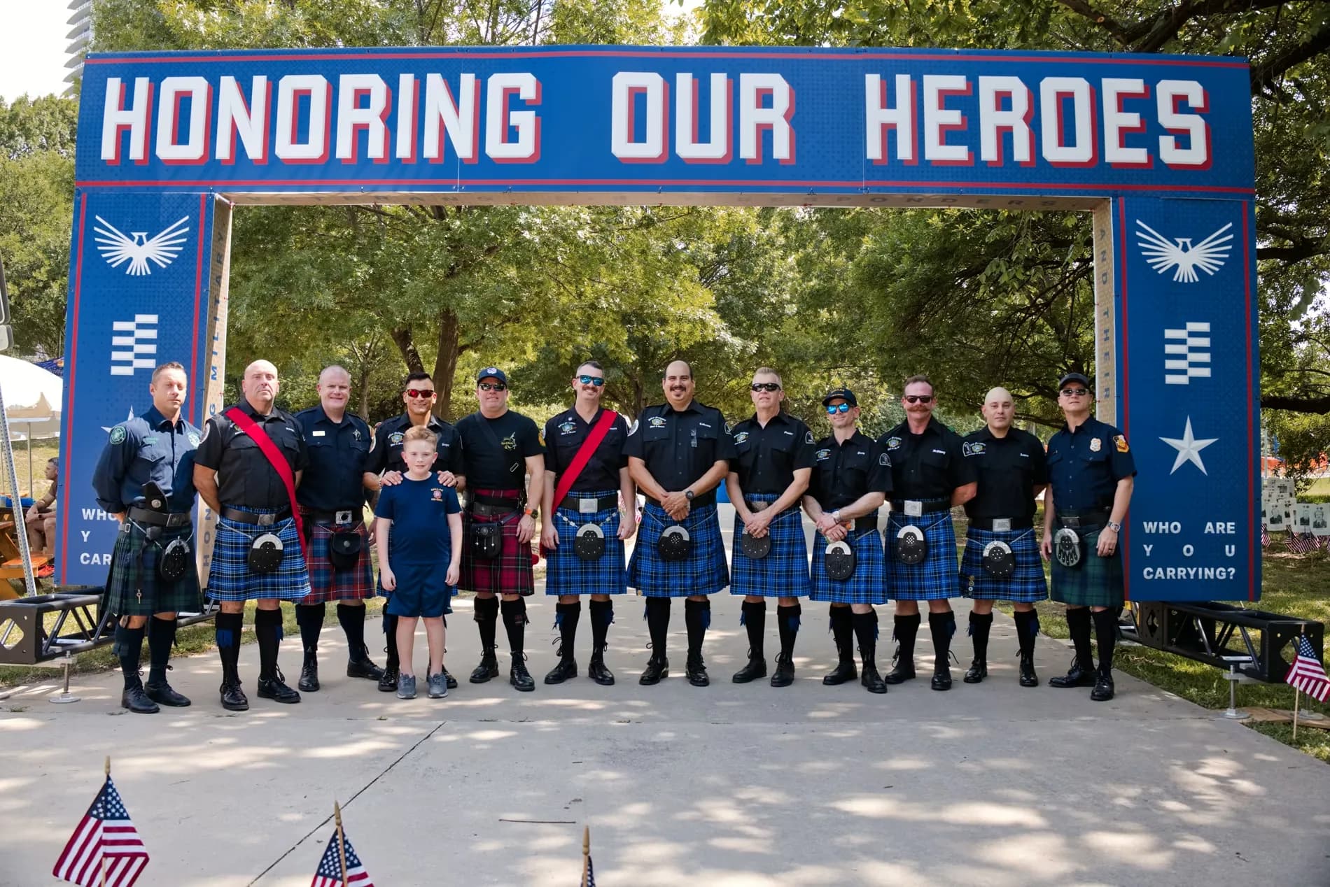 Carry the load Dallas memorial march military tribute