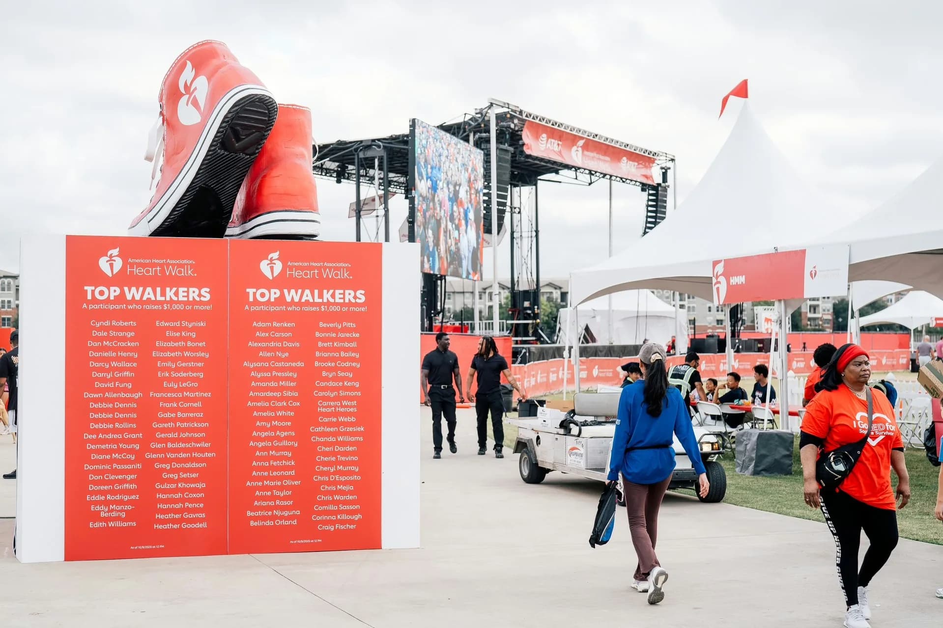 Dallas Heart Walk — Event Southwest community walk event infrastructure