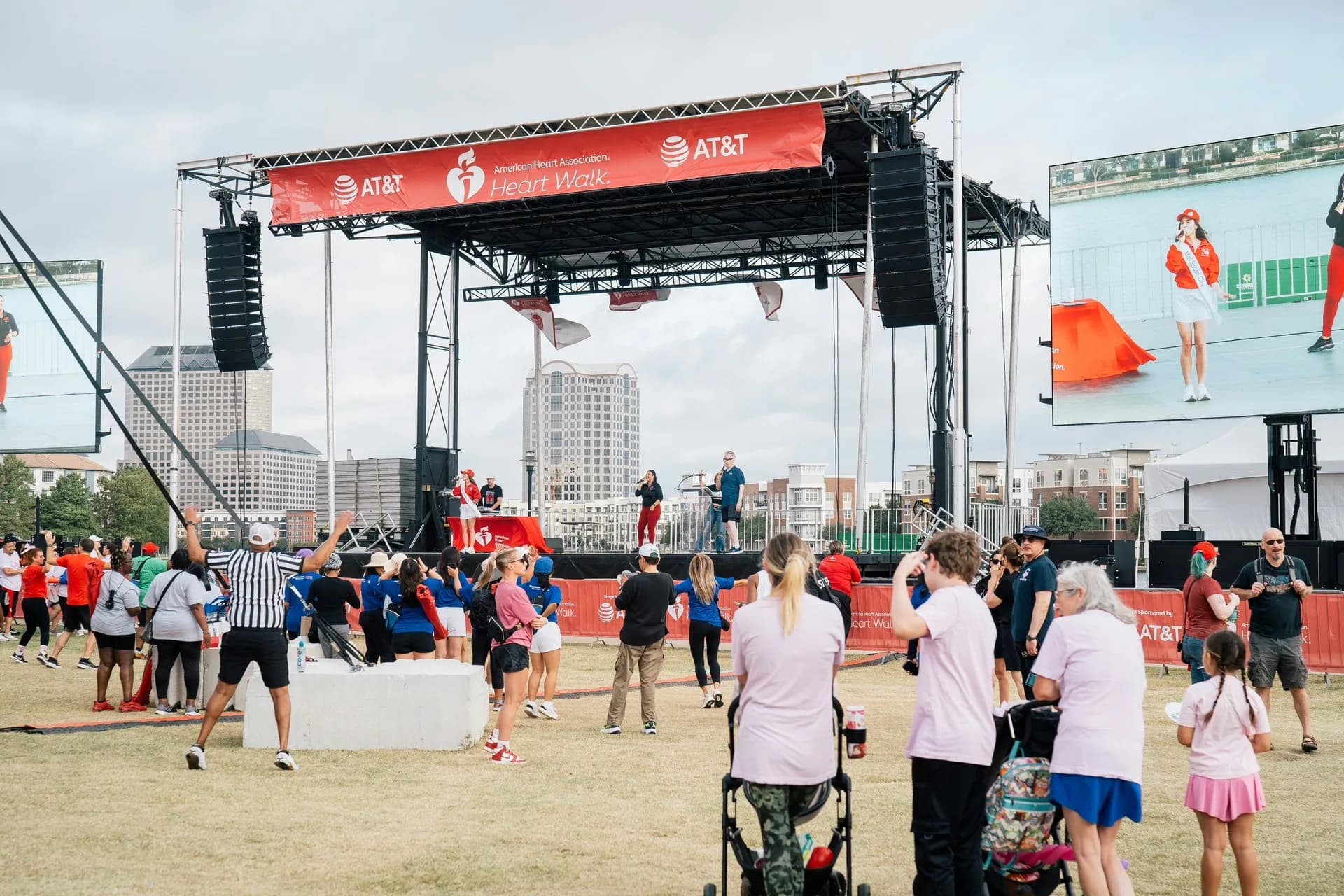 Dallas Heart Walk — Event Southwest community walk site logistics