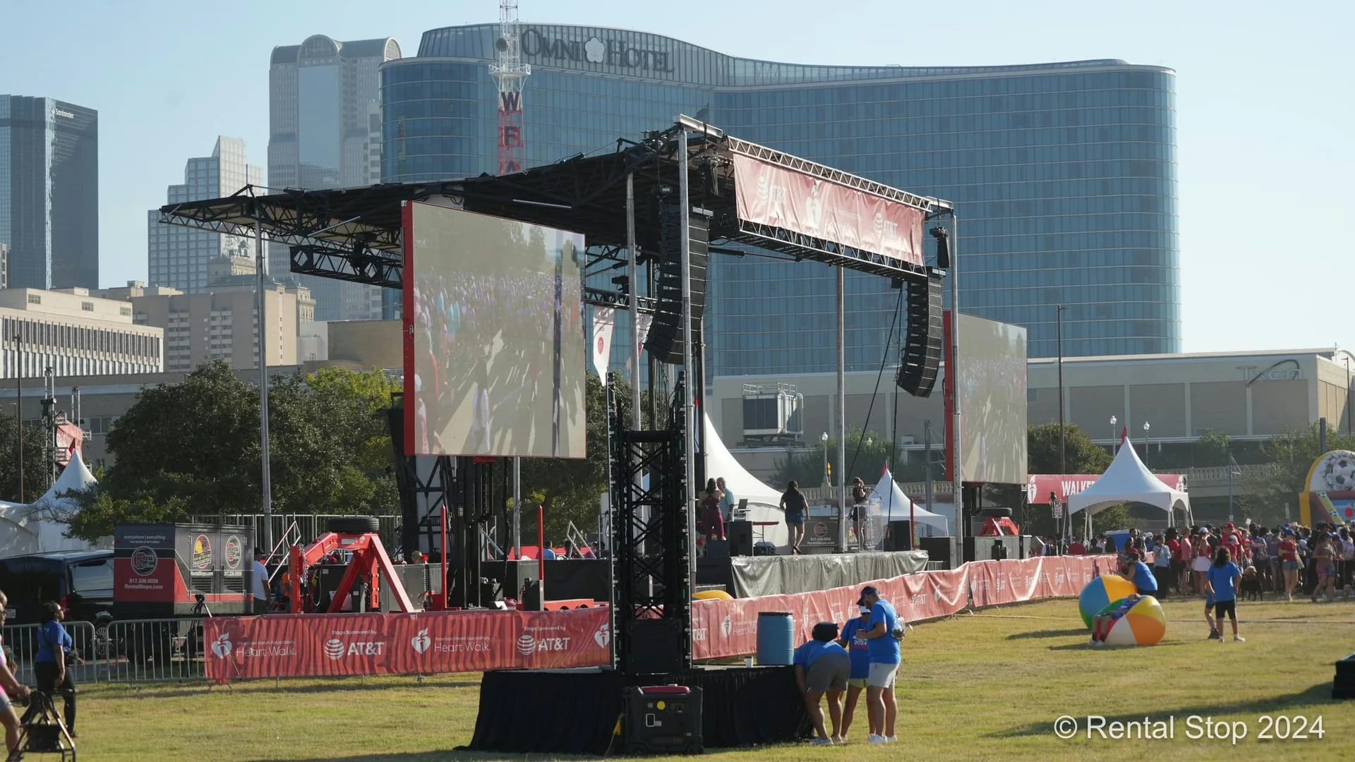 Dallas Heart Walk — Event Southwest festival production event planning