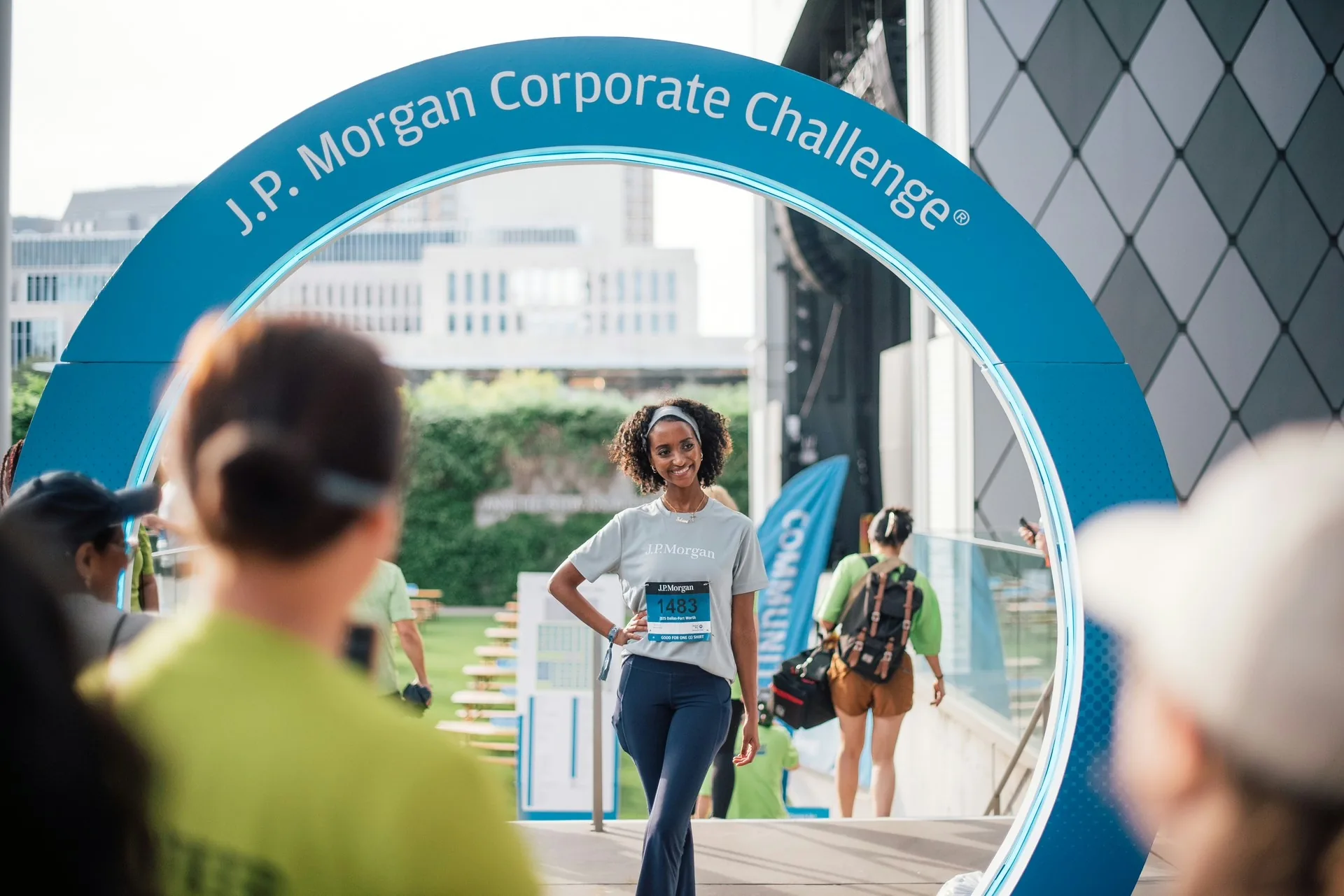 JPMorganChase Corporate Challenge — Event Southwest race day production event staffing