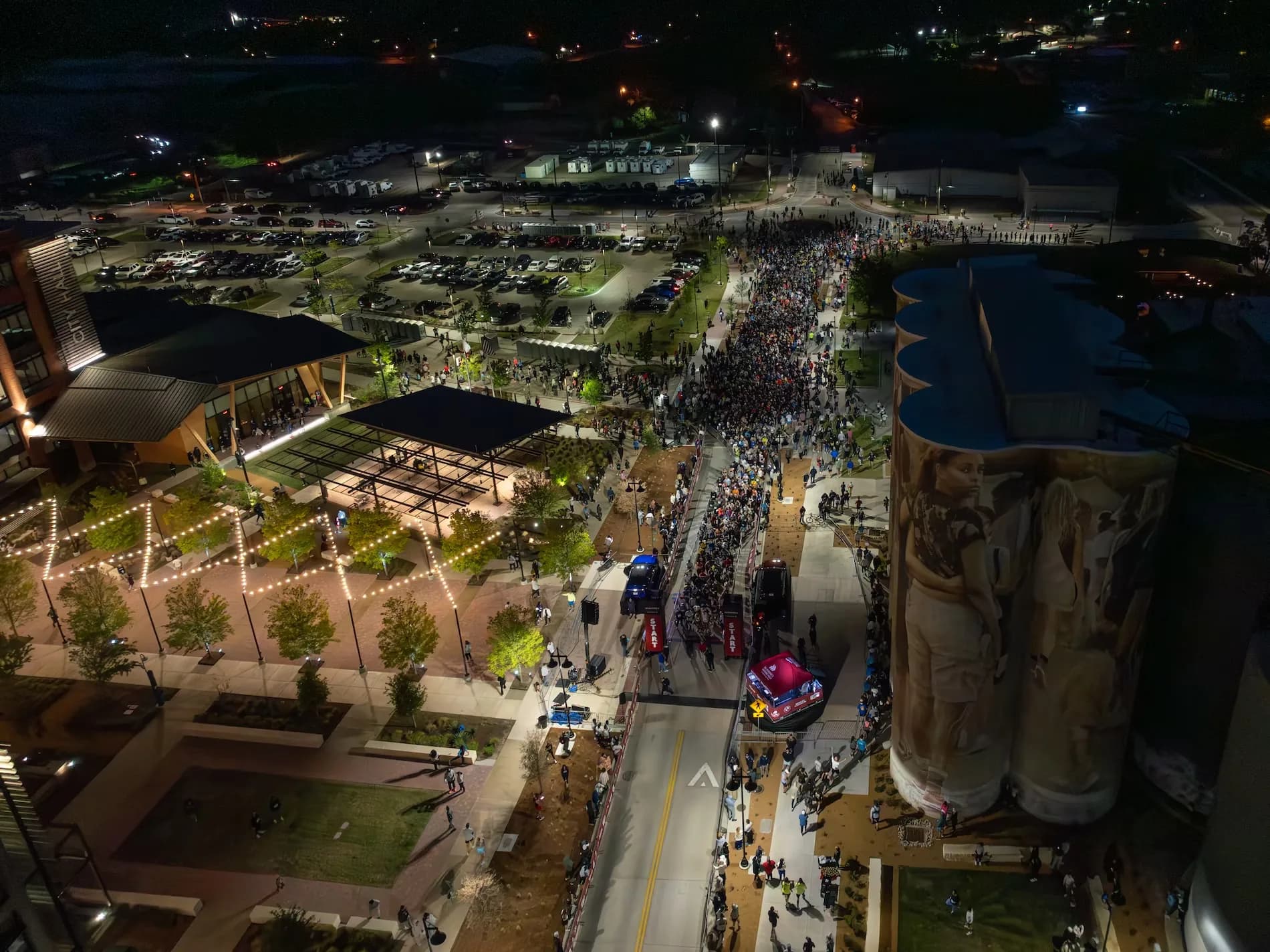 Mckinney half marathon race production photography