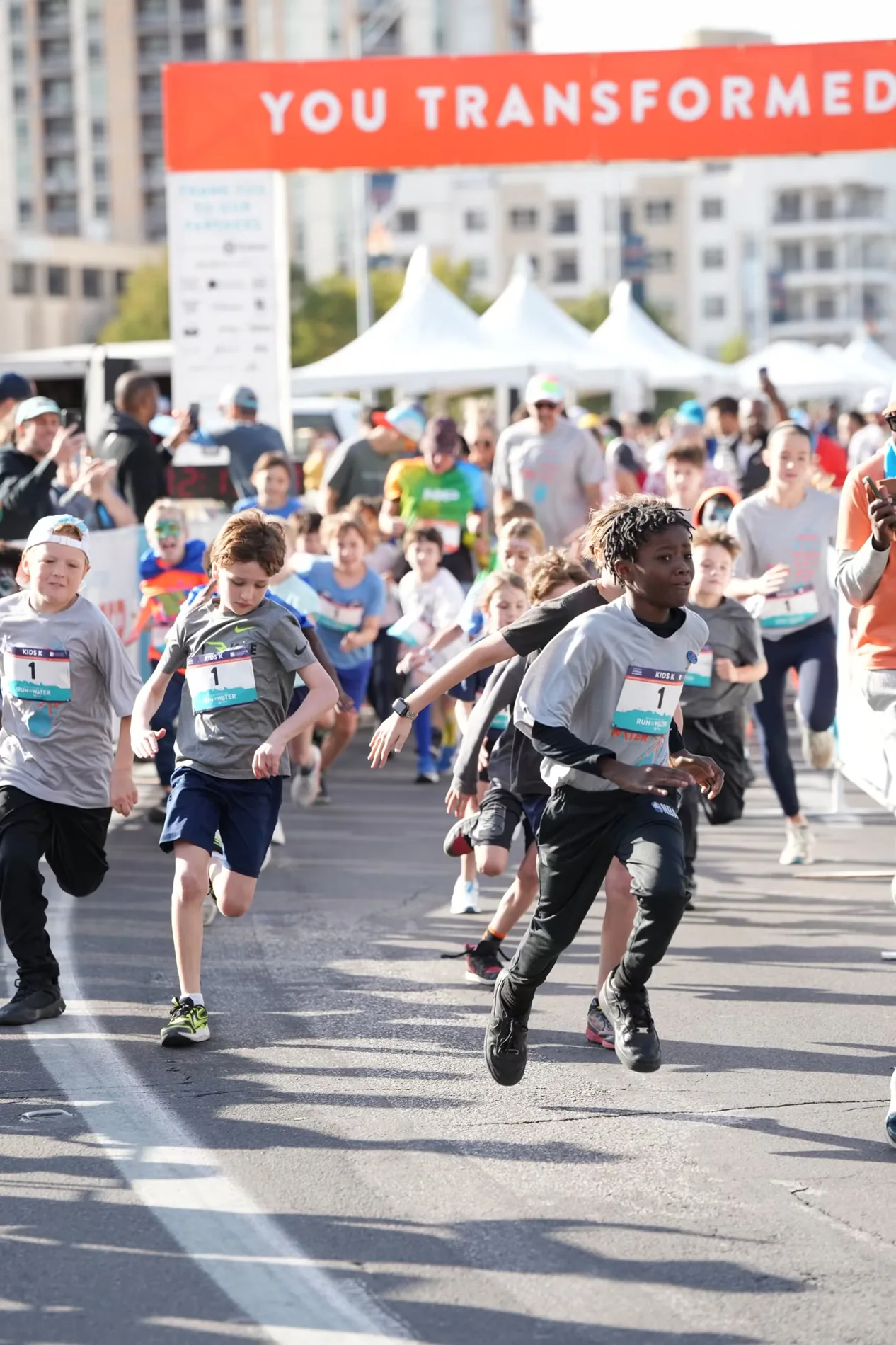 Run for the water community race event