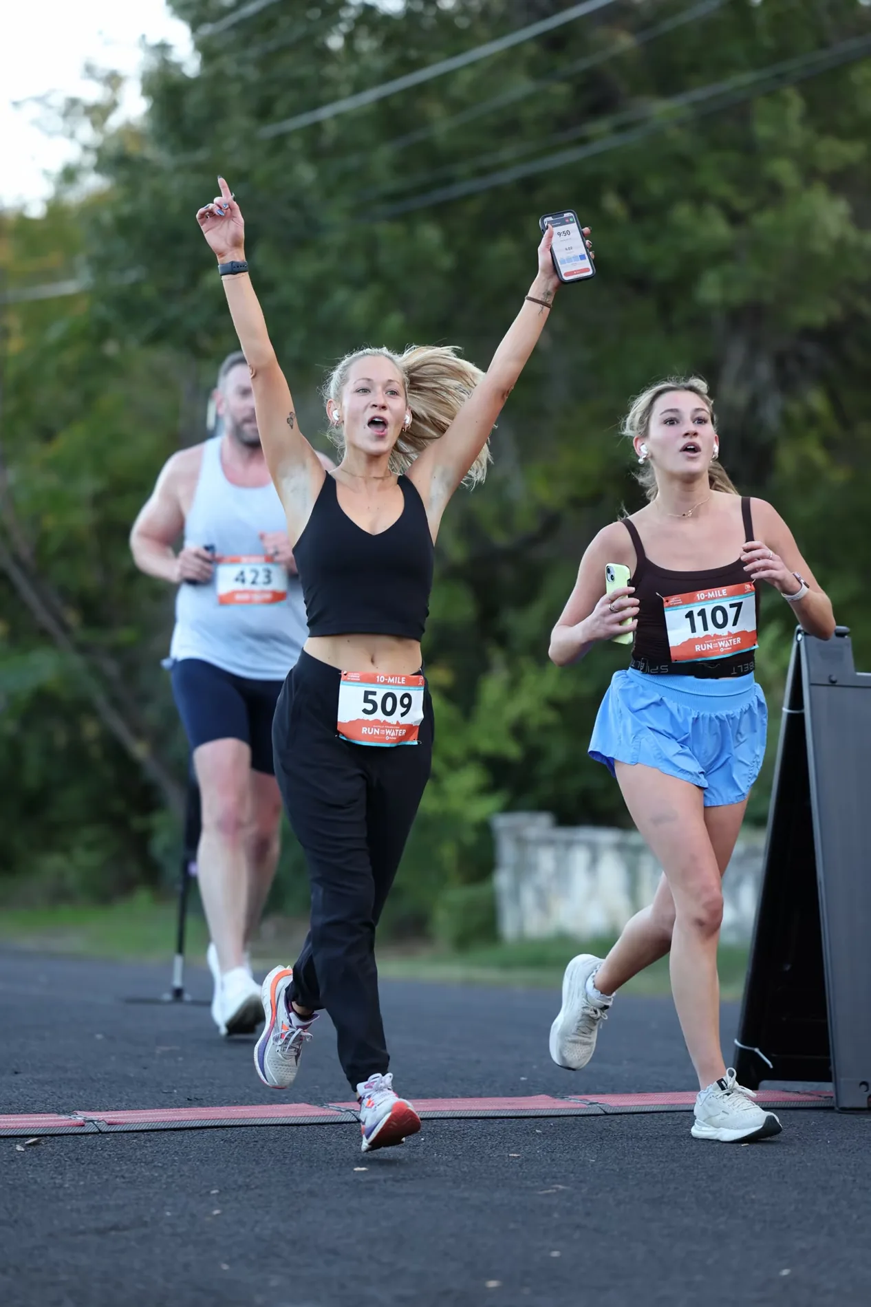 Run for the water race production runners