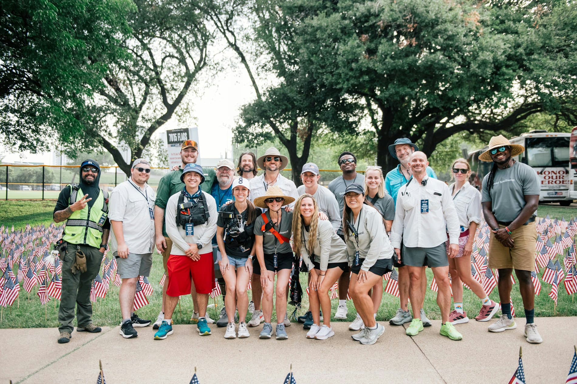 Event Southwest team on-site